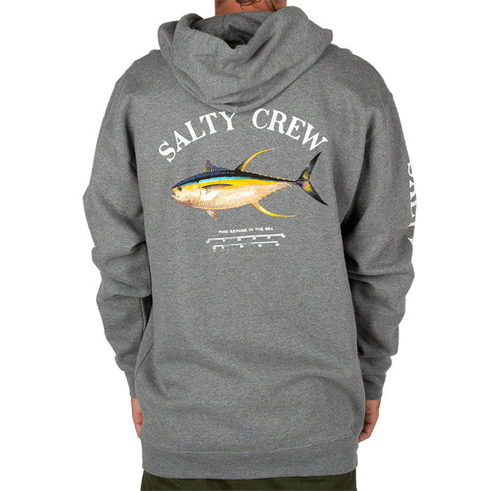 Salty Crew Ahi Mount Fleece - Gunmetal Heather
