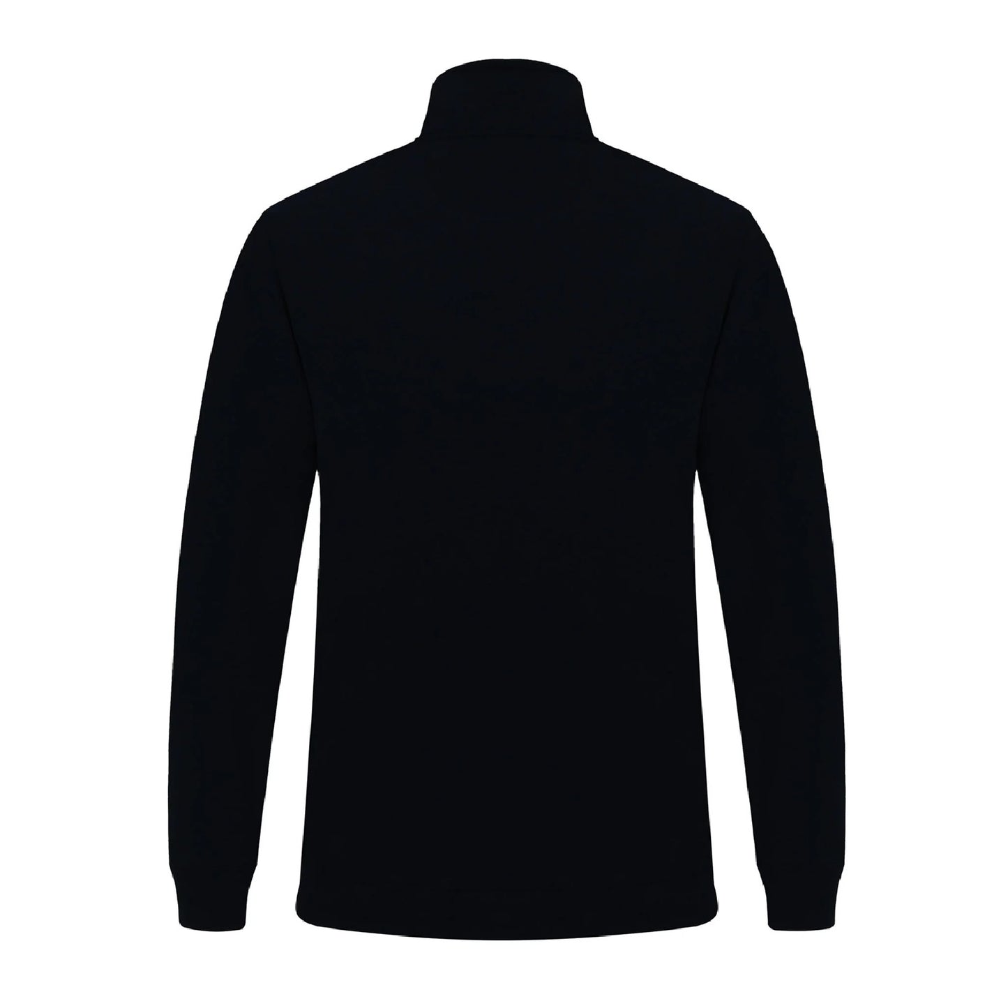 Pilbara Men's Zipper Closed Front Heavyweight Jumper - Black