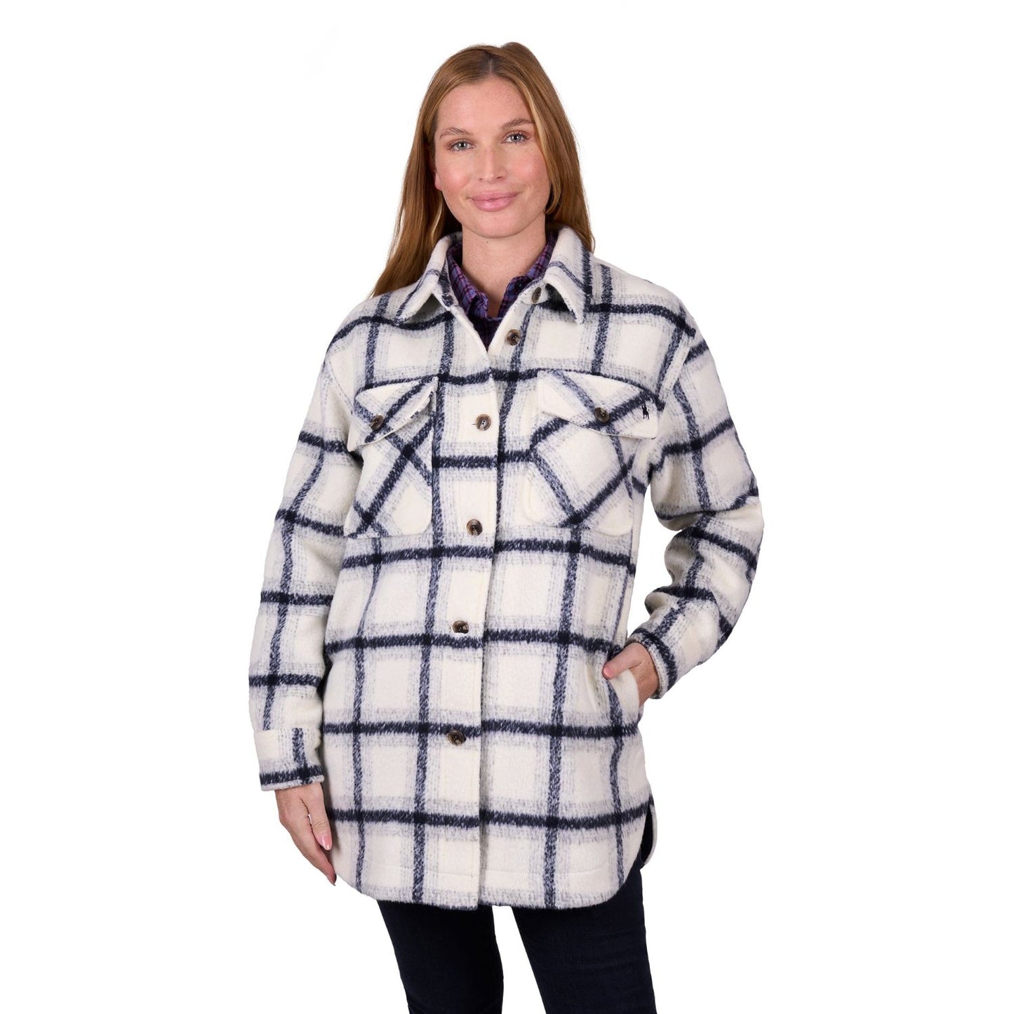 Thomas Cook Women’s Elk Overshirt - Navy