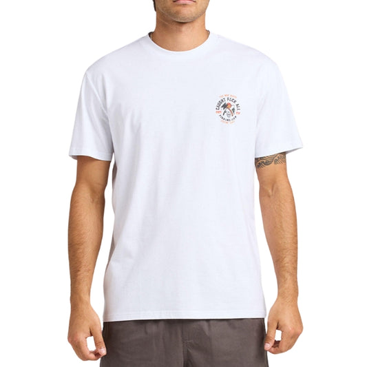 The Mad Hueys Still Catching Fk All S/S Tee - White