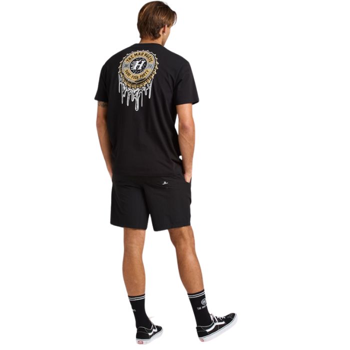 The Mad Hueys Hueys Cold One S/S Tee - Black