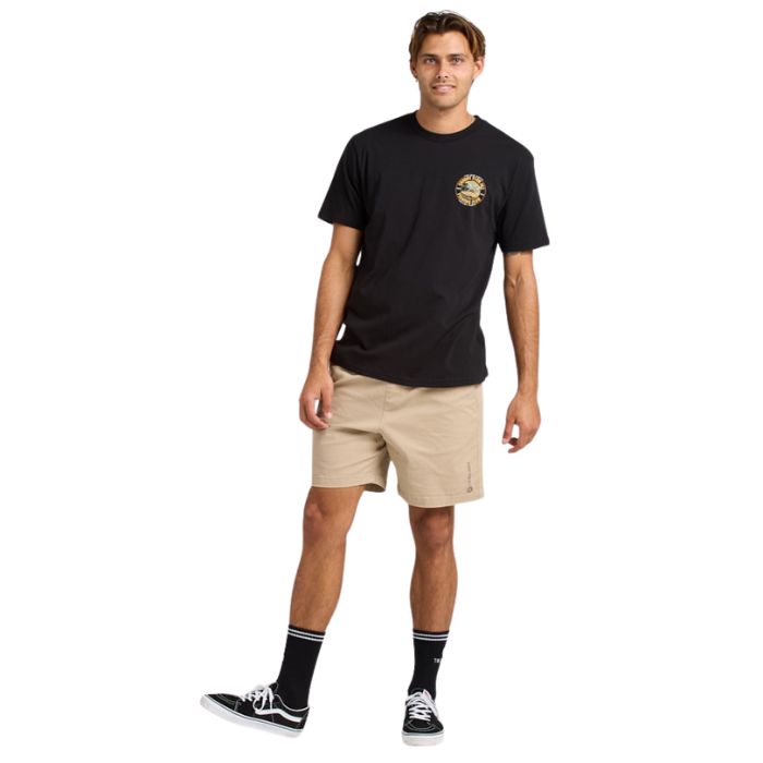 The Mad Hueys Caught FK All S/S Tee - Black