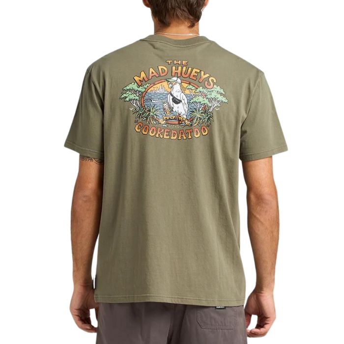 The Mad Hueys Cookedatoo Eshay S/S Tee - Olive