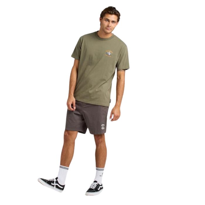 The Mad Hueys Cookedatoo Eshay S/S Tee - Olive