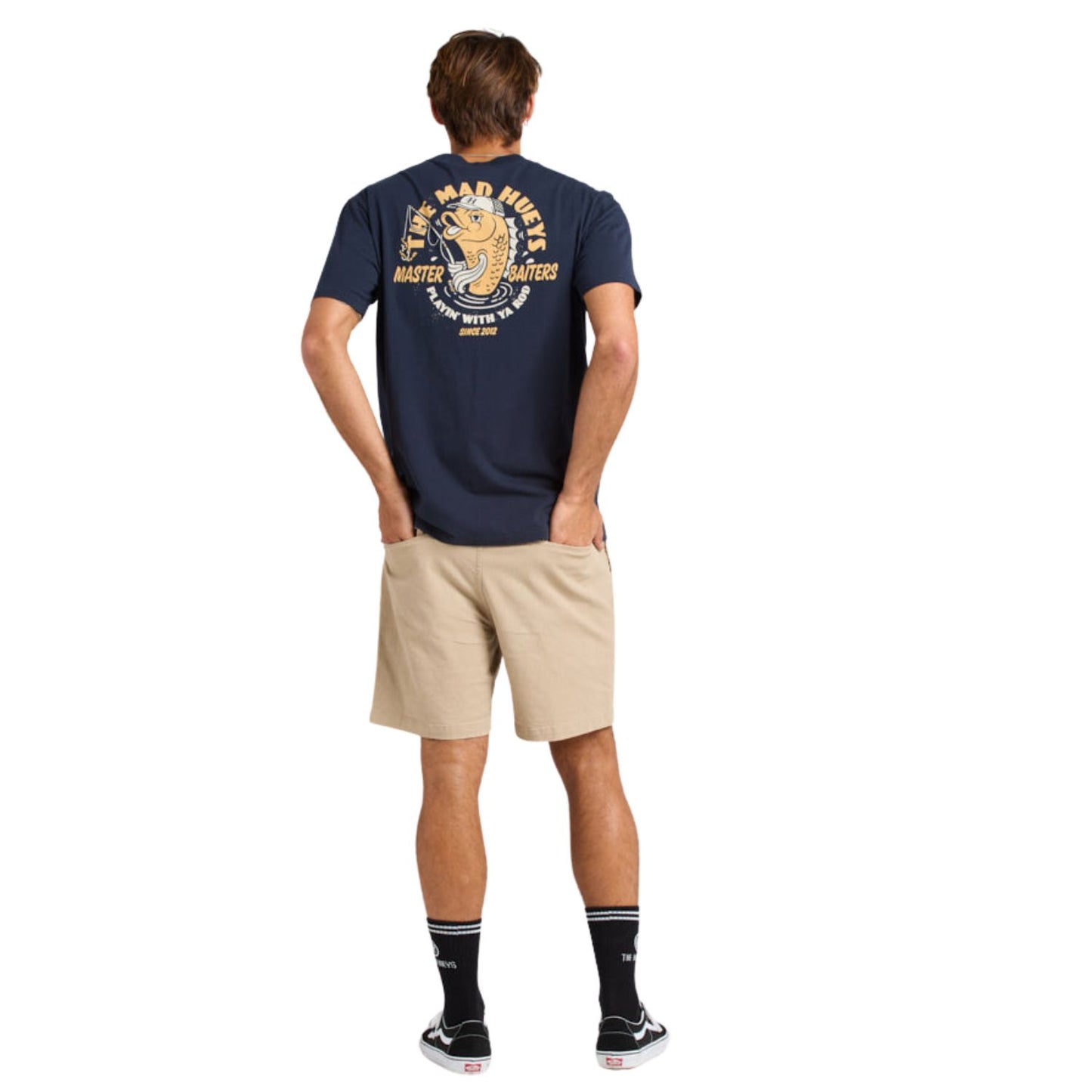 The Mad Hueys Master Baiters S/S Tee - Navy