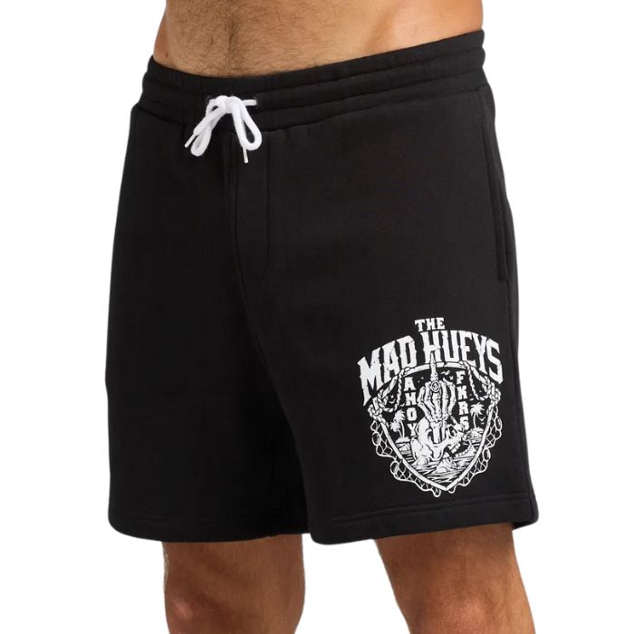 The Mad Hueys Port Side Ahoy Fkrs Trackshort - Black