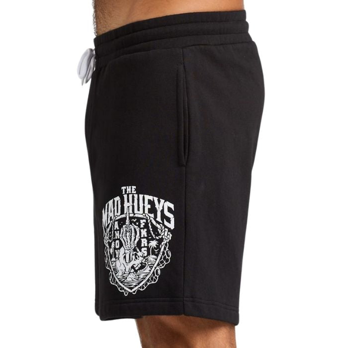 The Mad Hueys Port Side Ahoy Fkrs Trackshort - Black