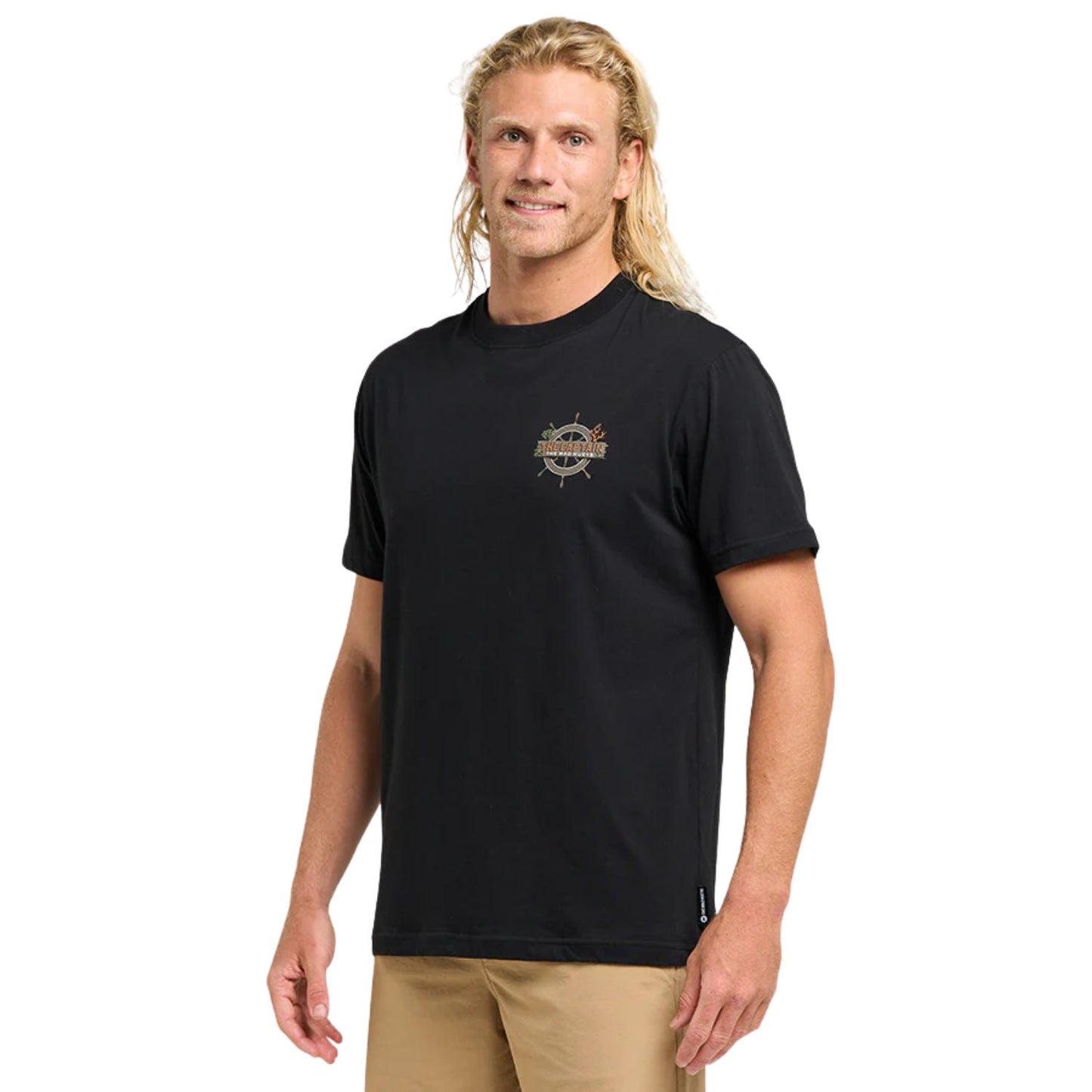 The Mad Hueys The Sea Captain Short Sleeve Tee - Black