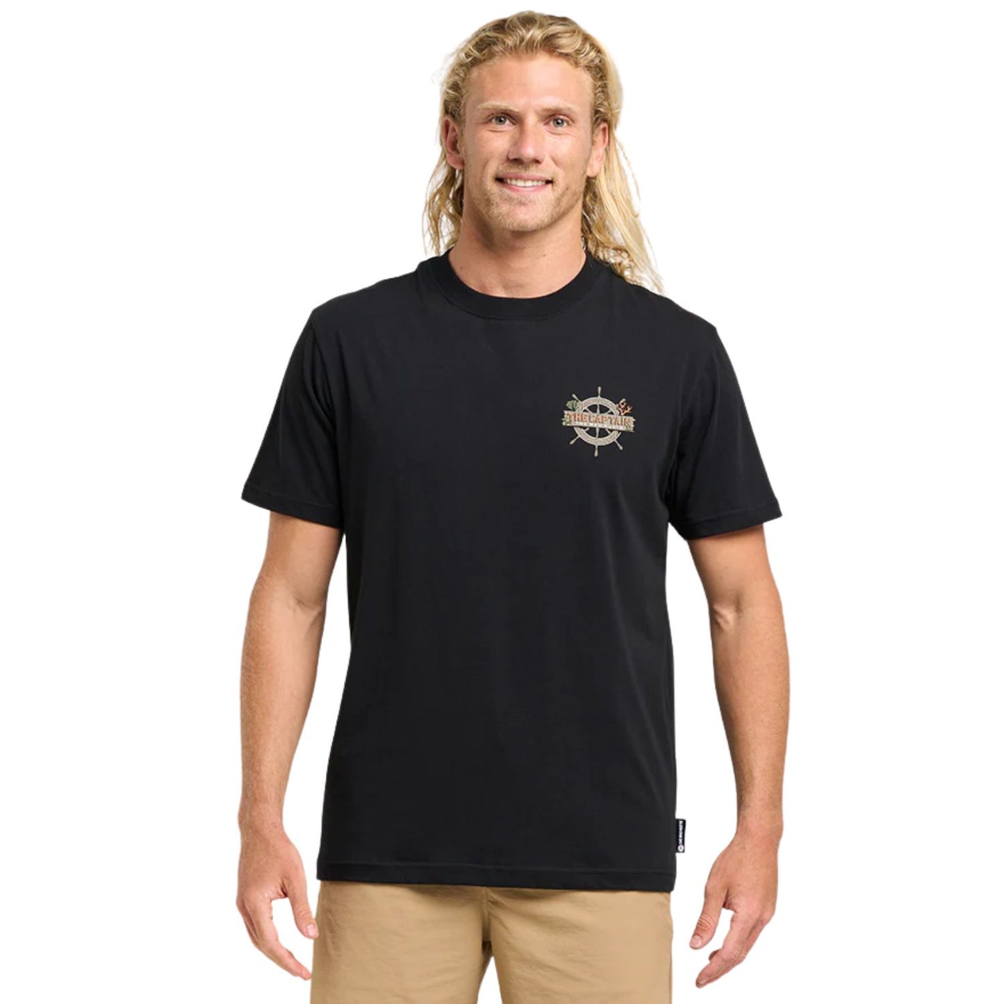 The Mad Hueys The Sea Captain Short Sleeve Tee - Black