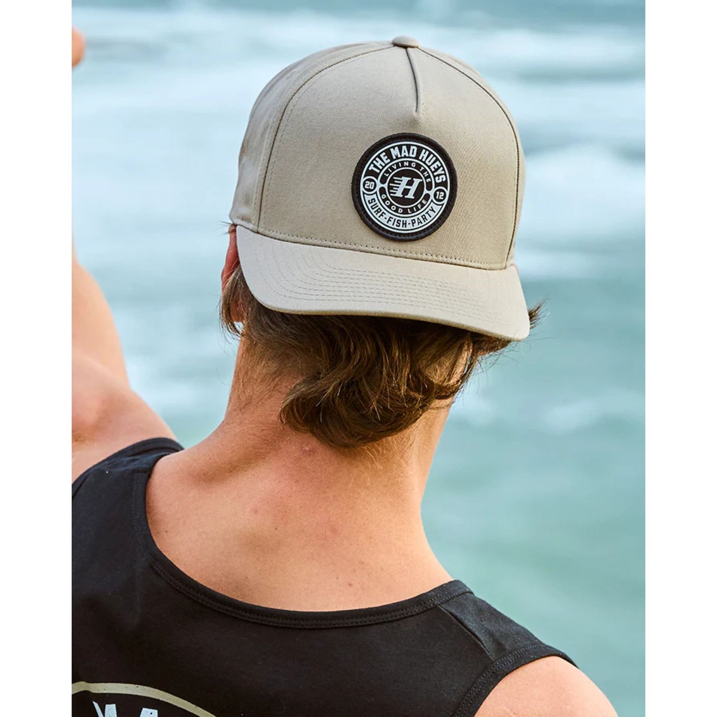 The Mad Hueys Hueys Good Life Twill Snapback - Tan