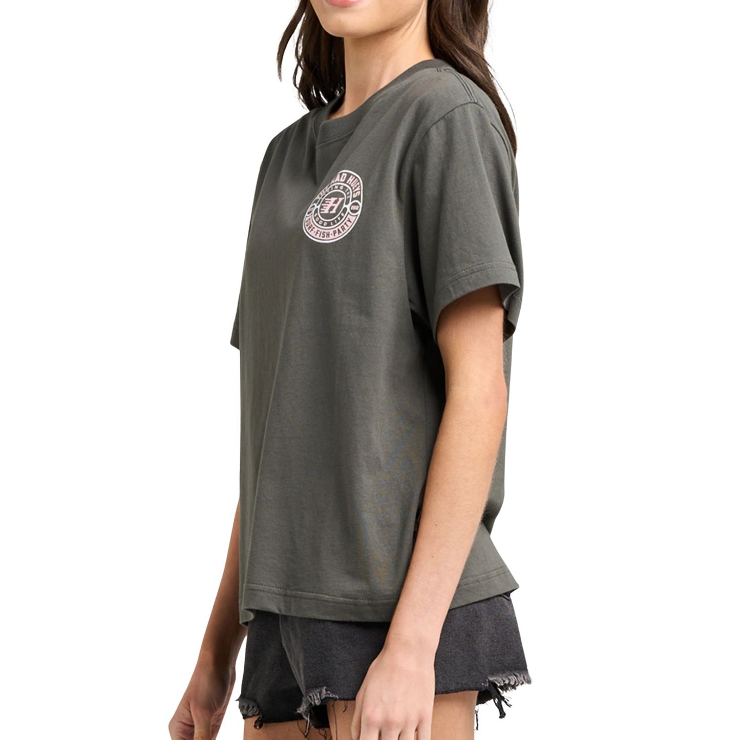 The Mad Hueys Hueys Good Life Women's S/S Tee - Charcoal