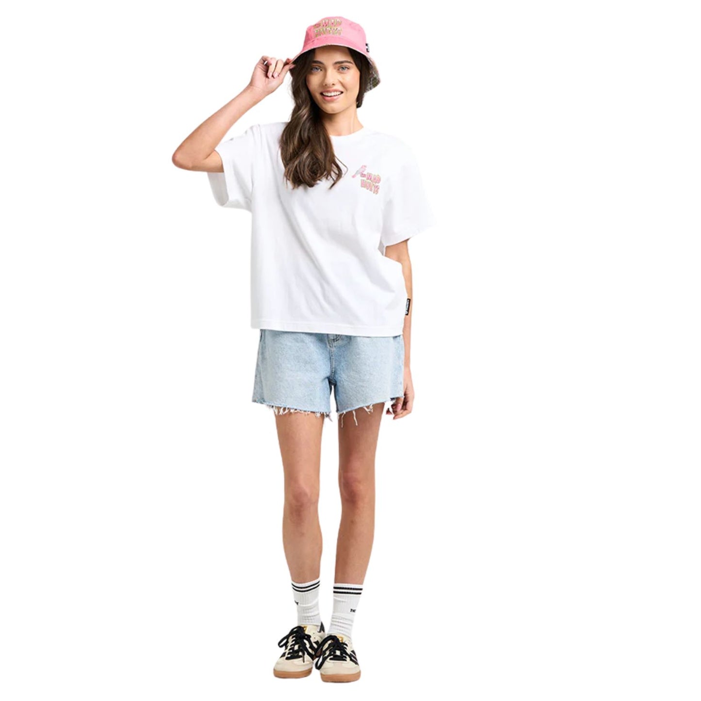 The Mad Hueys Galah Anchor Women's S/S Tee - White