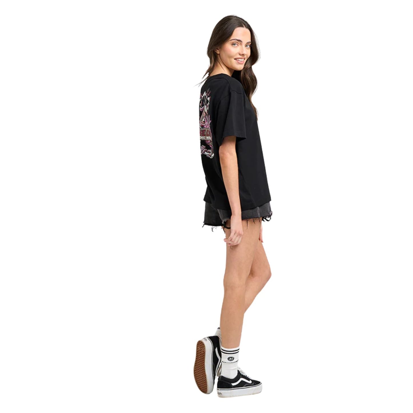 The Mad Hueys The Sea Captain Women's S/S Tee - Black
