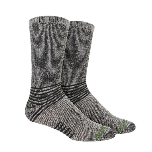 John Deere Crew Cold Comfort Socks 2 Pack - Heather Grey