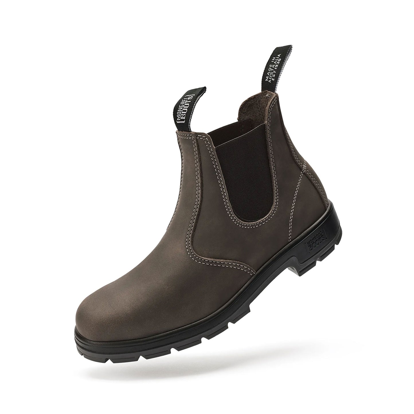 Mongrel K9 Elastic Sided Aussie Made Boots - Cloudy Grey