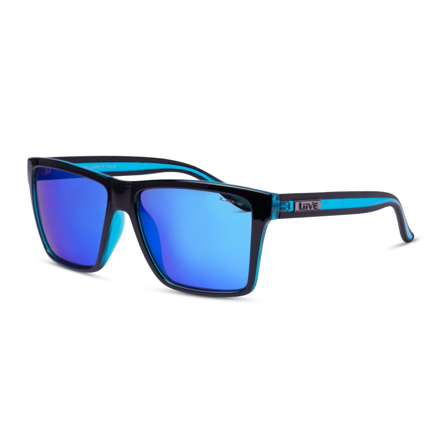 Liive Laguna - Blue Mirror Black Xtal Neon