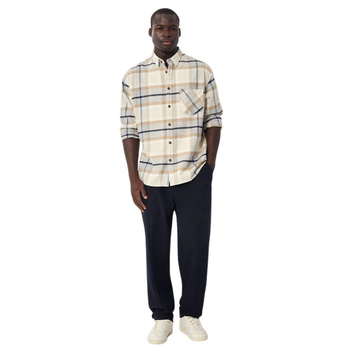 Industrie The Somerville L/S Shirt - Camel Grey