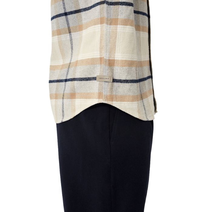 Industrie The Somerville L/S Shirt - Camel Grey