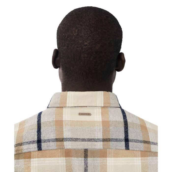 Industrie The Somerville L/S Shirt - Camel Grey