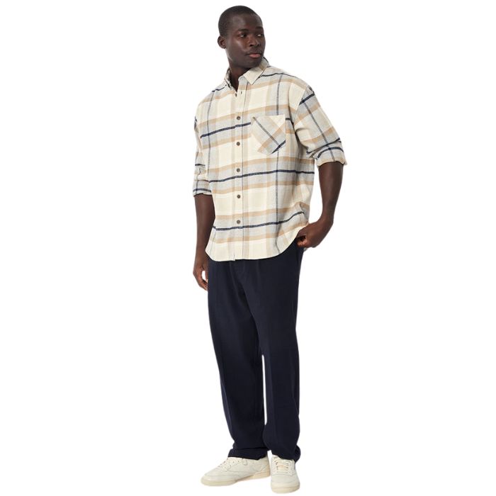 Industrie The Somerville L/S Shirt - Camel Grey
