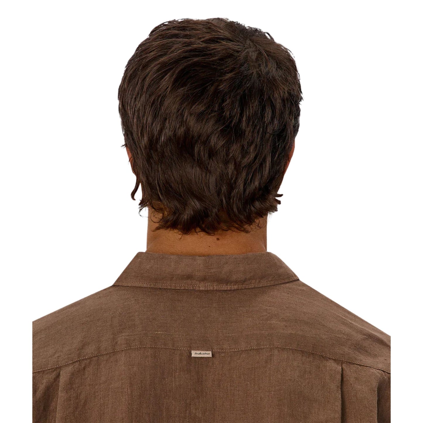 Industrie The St Martins Long Sleeve Linen Shirt - Macchiato