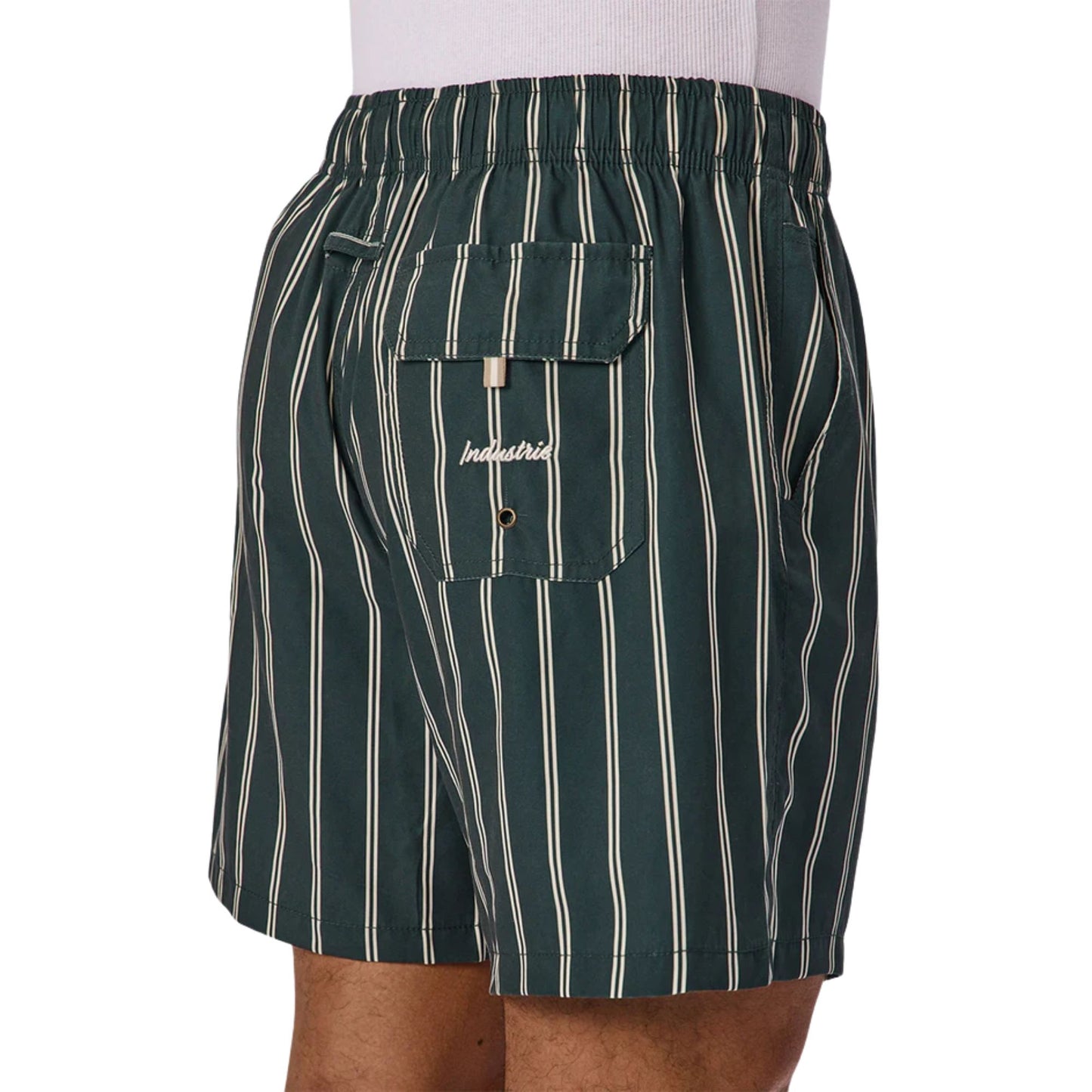 Industrie The Posada Swim Short - Pine/White