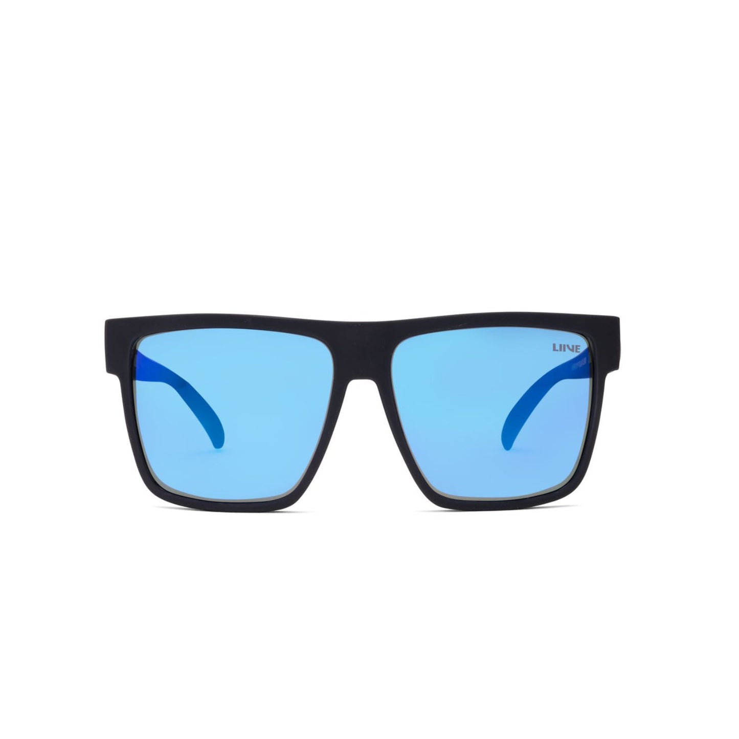 Liive Offshore - Blue Mirror Polarised Matt Black