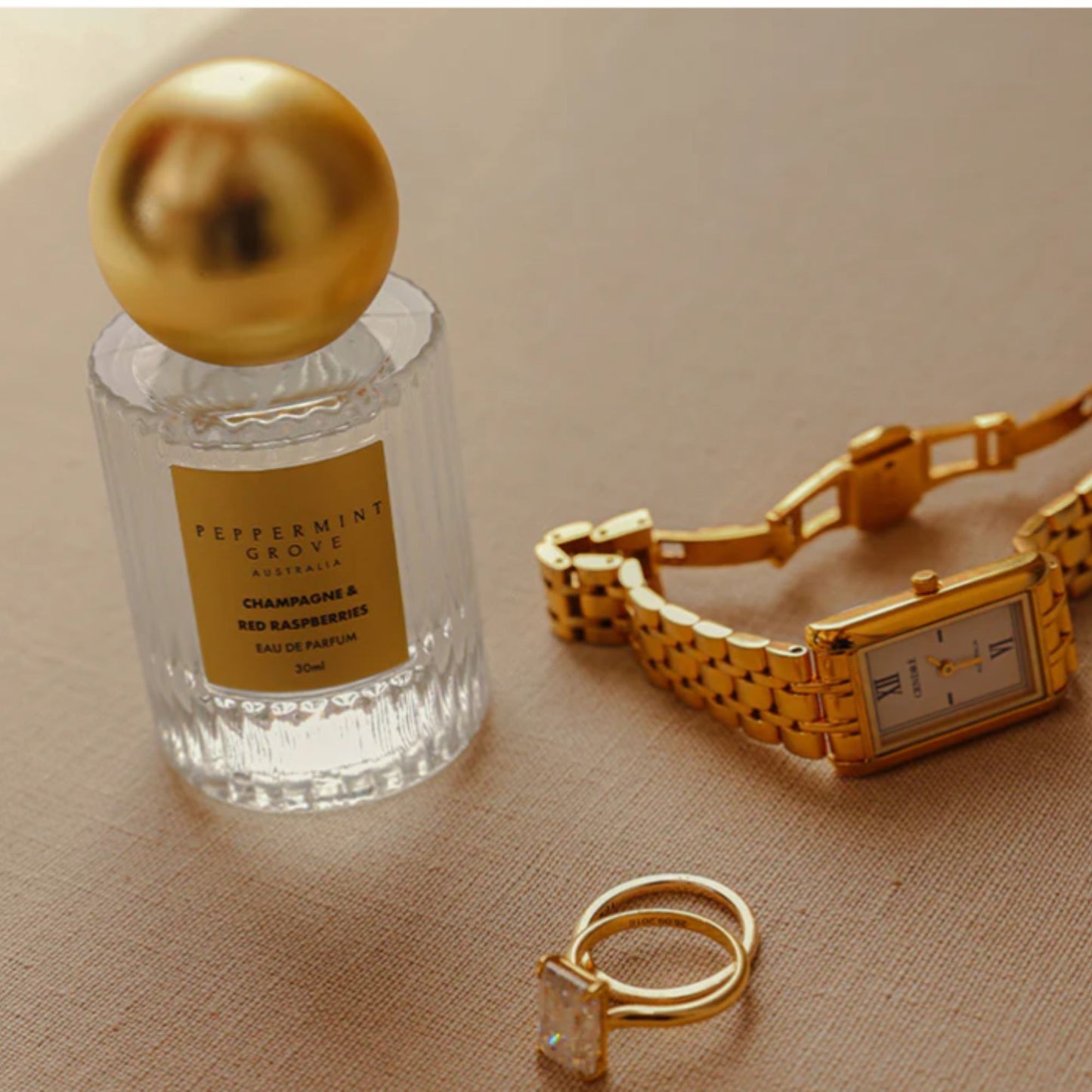 Peppermint Grove Fragrances Eau de Parfum 30ml - Champaigne & Raspberries