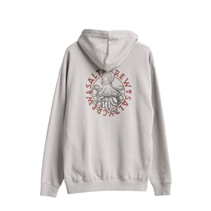 Salty Crew Tentacles MW Fleece - Stone Grey