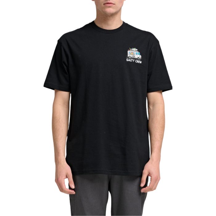 Salty Crew Reels & Meals Premium S/S Tee - Black
