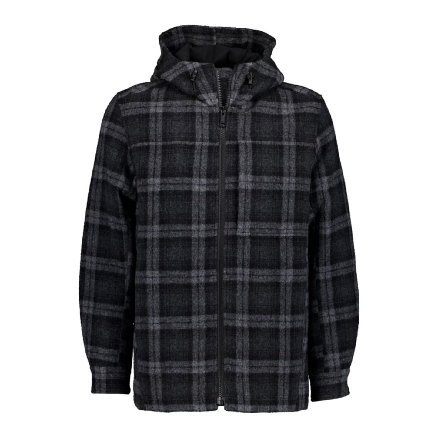 Swanndri Hudson Wool Hoodie - Edward/Check