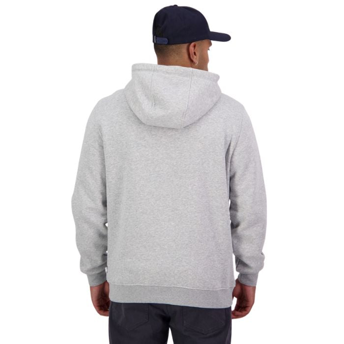 Swanndri Men's Weston Hoodie - Grey Marle/Navy