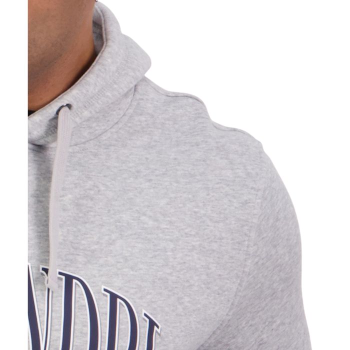 Swanndri Men's Weston Hoodie - Grey Marle/Navy