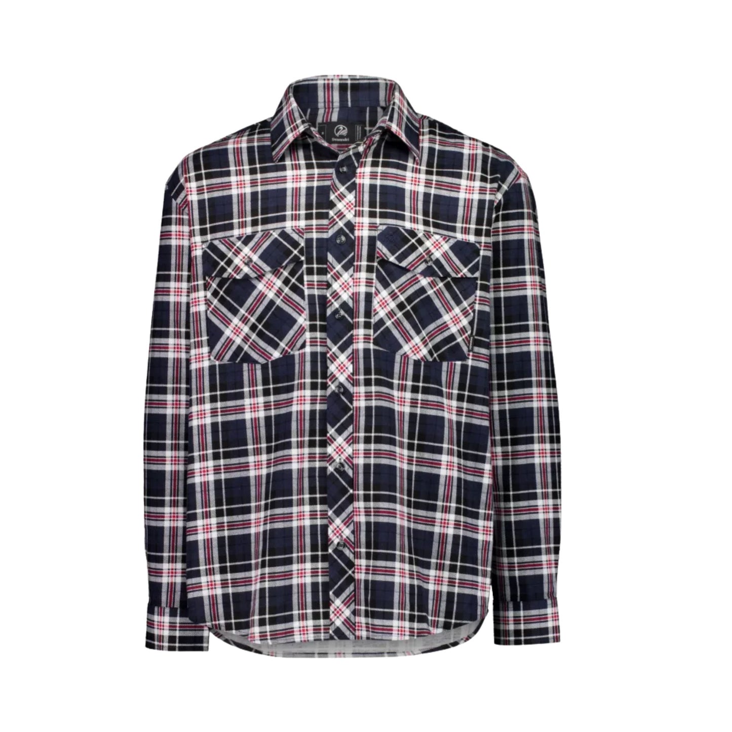 Swanndri Men's Egmont L/S Full Shirt - Sunset Navy
