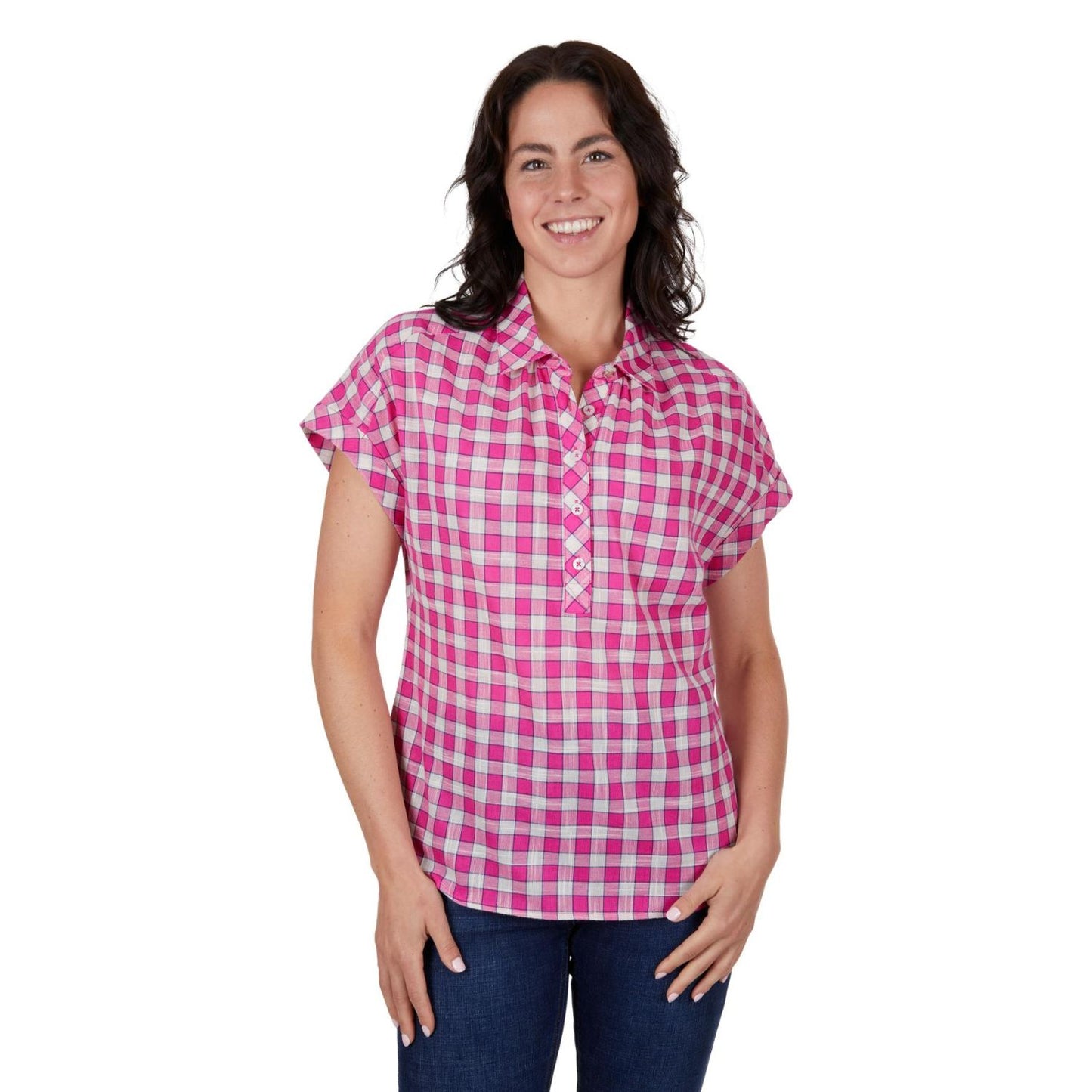 Thomas Cook Women's Ruby S/S Shirt - Bright Rose