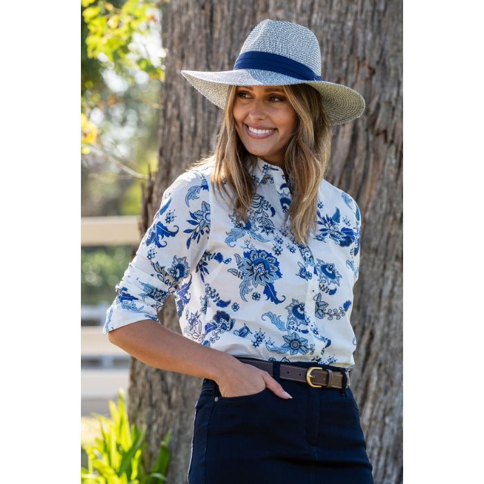 Thomas Cook Madison Hat - Navy/Ivory