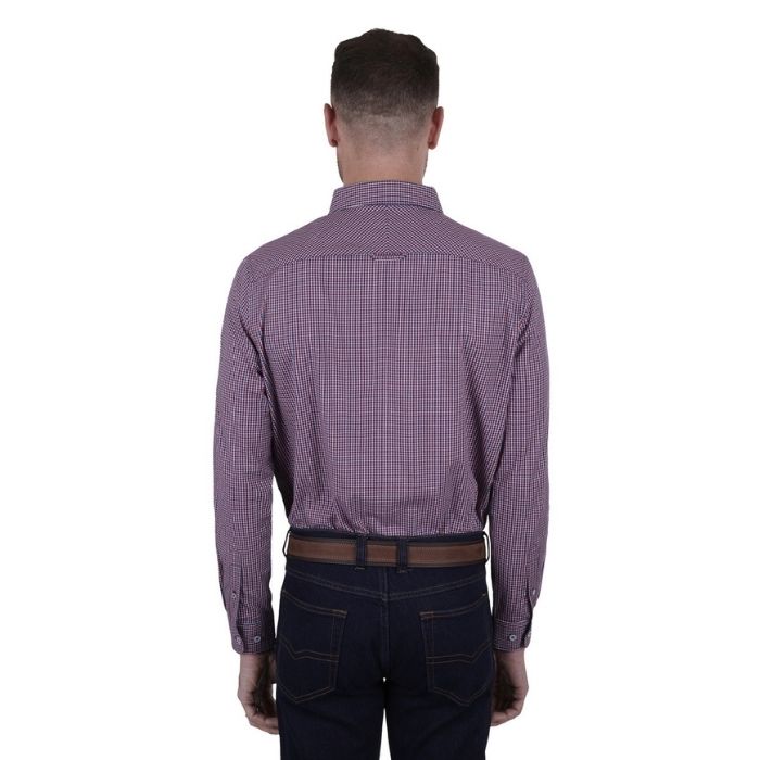 Thomas Cook Men’s BO 1pkt Tailored L/S Shirt -Red