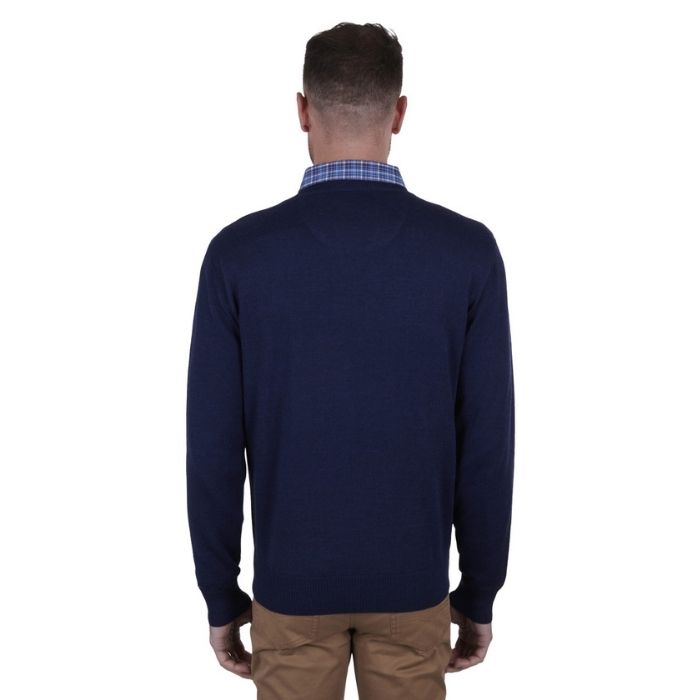 Thomas Cook Men’s Lachlan Jumper - Royal Marle