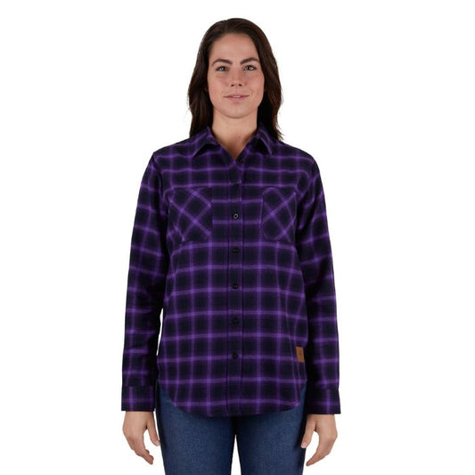 Thomas Cook Women’s Nicole Thermal L/S Shirt - Navy/Purple