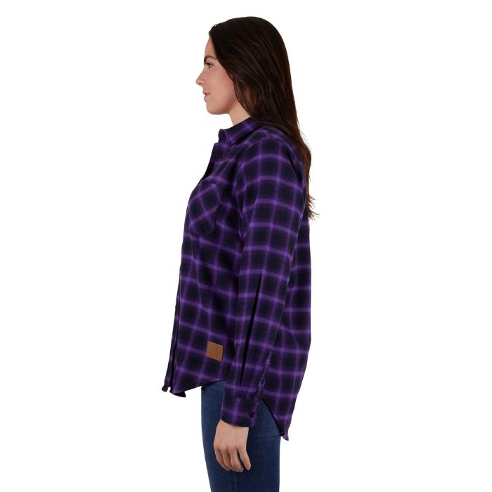 Thomas Cook Women’s Nicole Thermal L/S Shirt - Navy/Purple