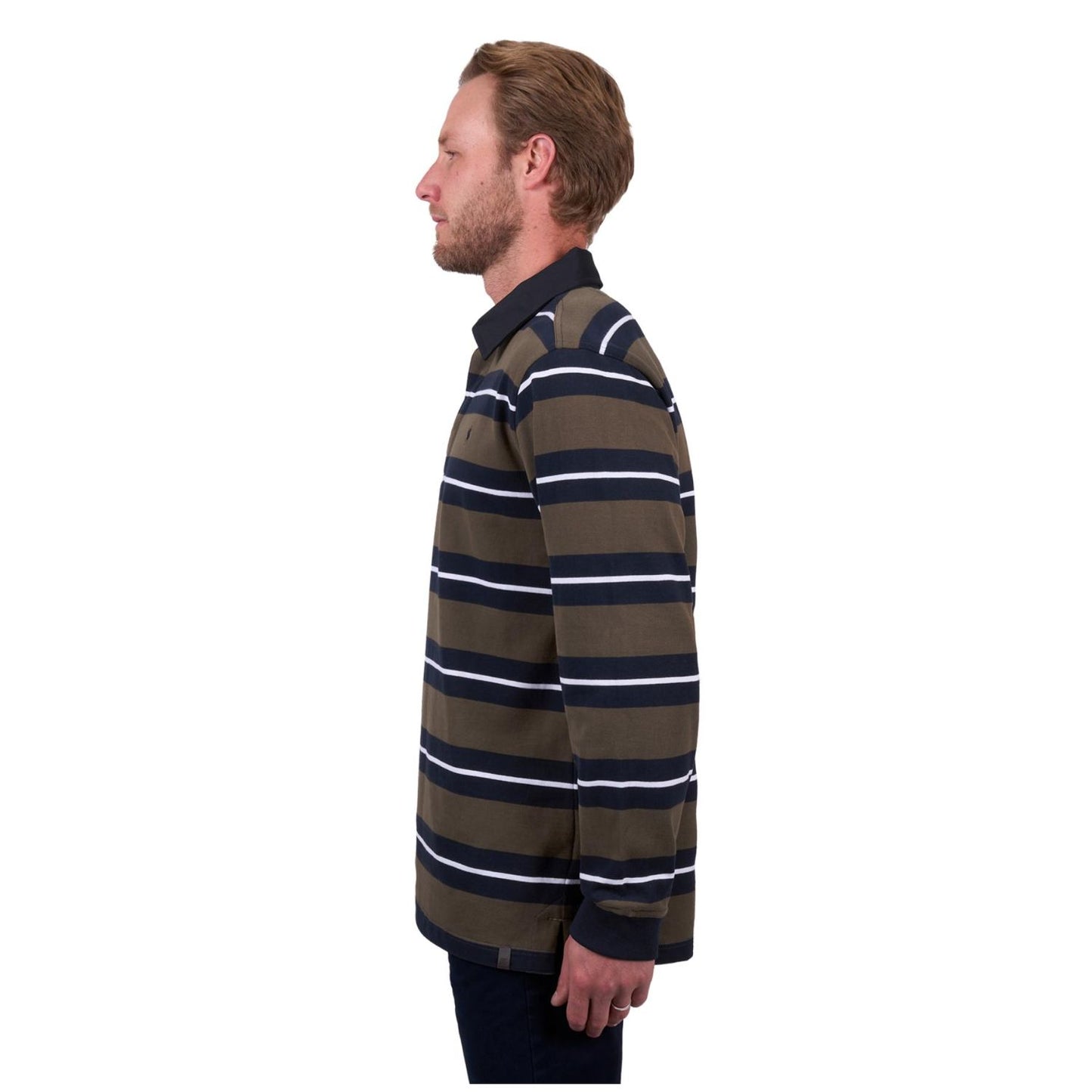 Thomas Cook Mens Peter Rugby - Navy/Dark Tan