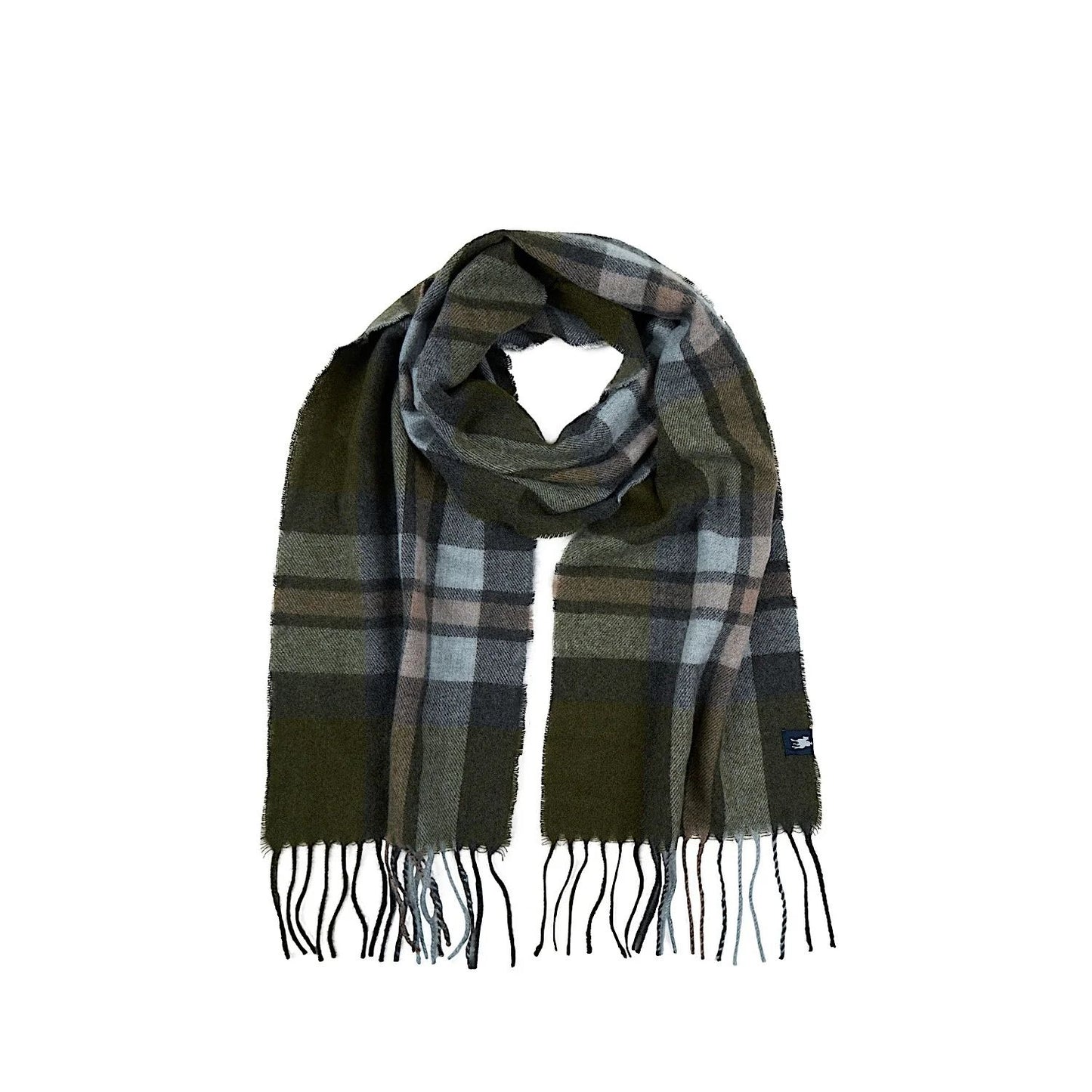 Thomas Cook Bonnell Scarf - Charcoal/Navy
