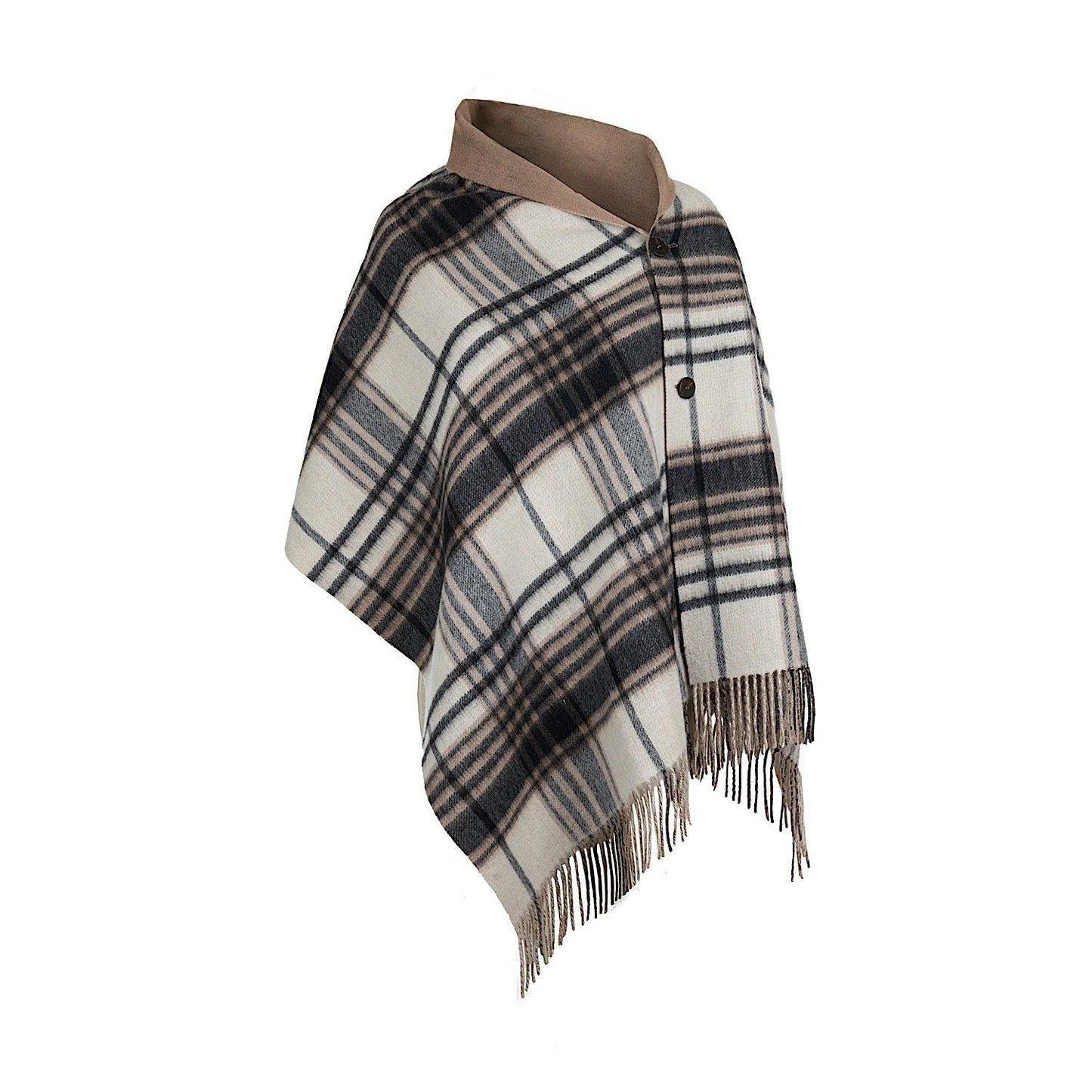 Thomas Cook Eva Reversible Poncho - Camel