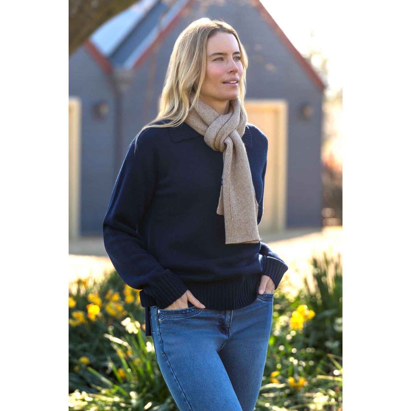 Thomas Cook Womens Hannah Scarf - Oatmeal