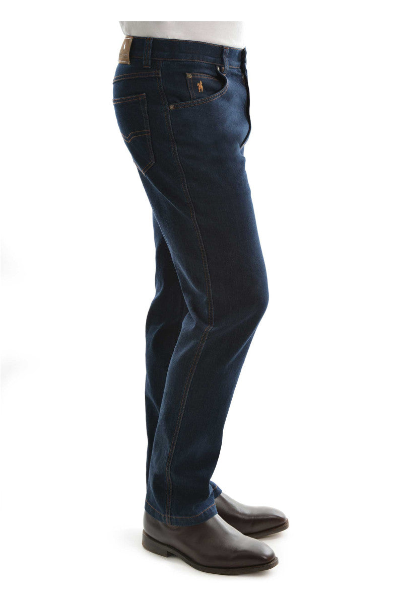 Thomas Cook Men's Tailored Fit Ashley Denim Jean 32 Inch - Mid Indigo