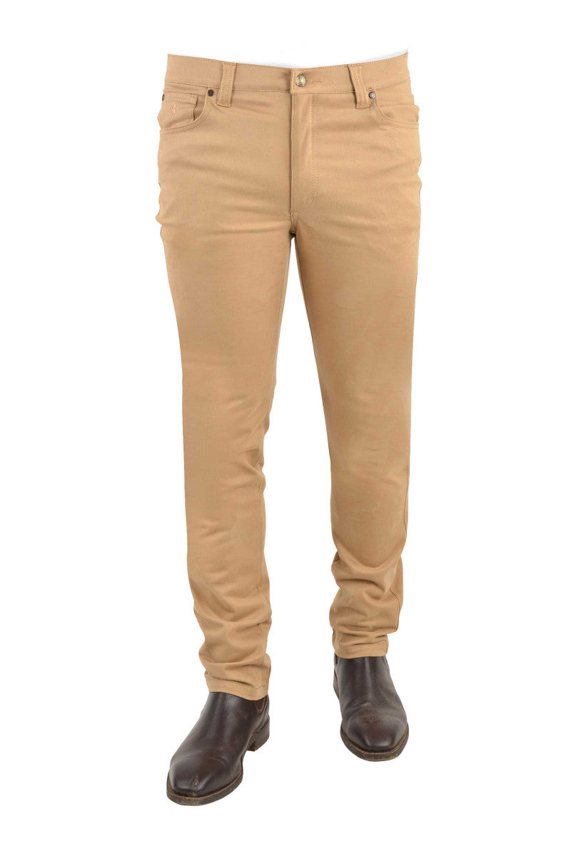 Thomas Cook Mens Slim Moleskin Jean 32 Inch - Sand