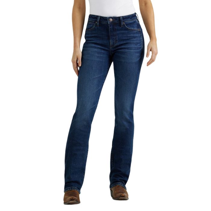 Wrangler Women's Hi Rise Boot Cut Jean 32L - Bailey