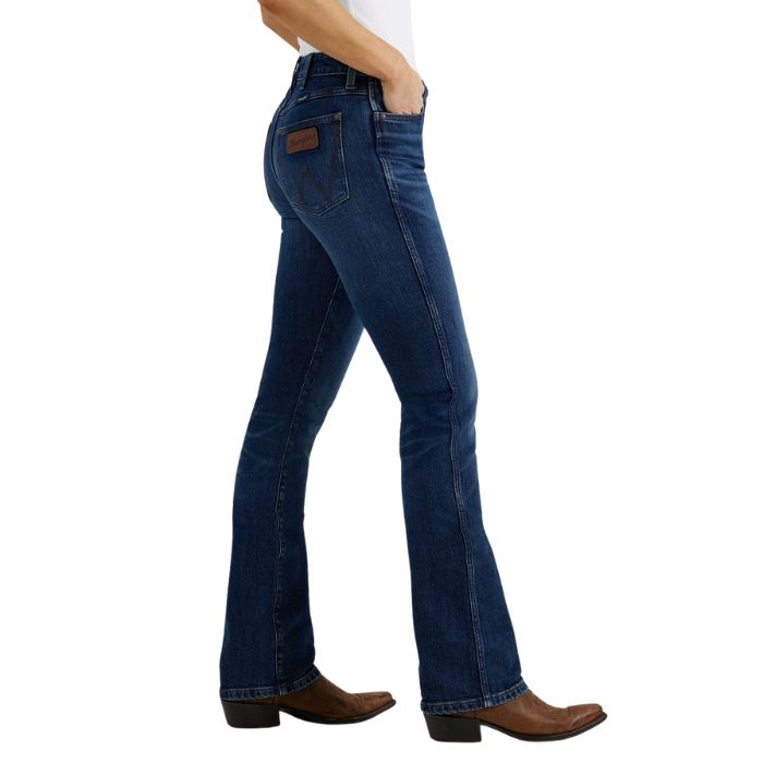 Wrangler Women's Hi Rise Boot Cut Jean 32L - Bailey