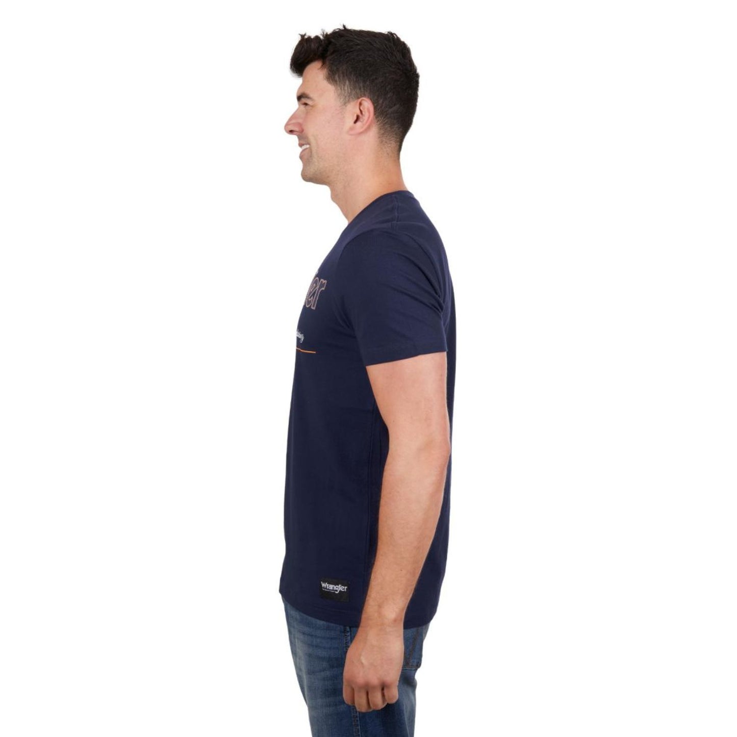 Wrangler Men's Owen S/S Tee - Navy