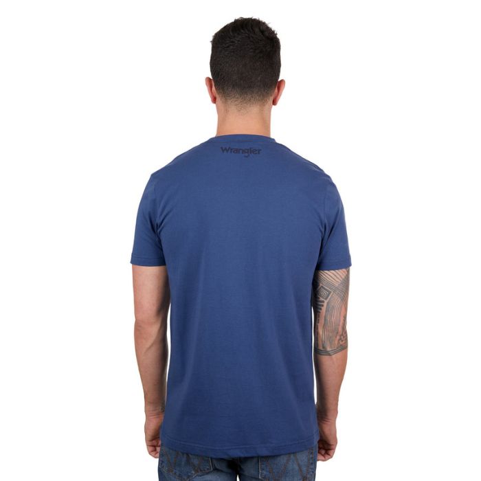 Wrangler Men's Liam S/S Tee - Denim